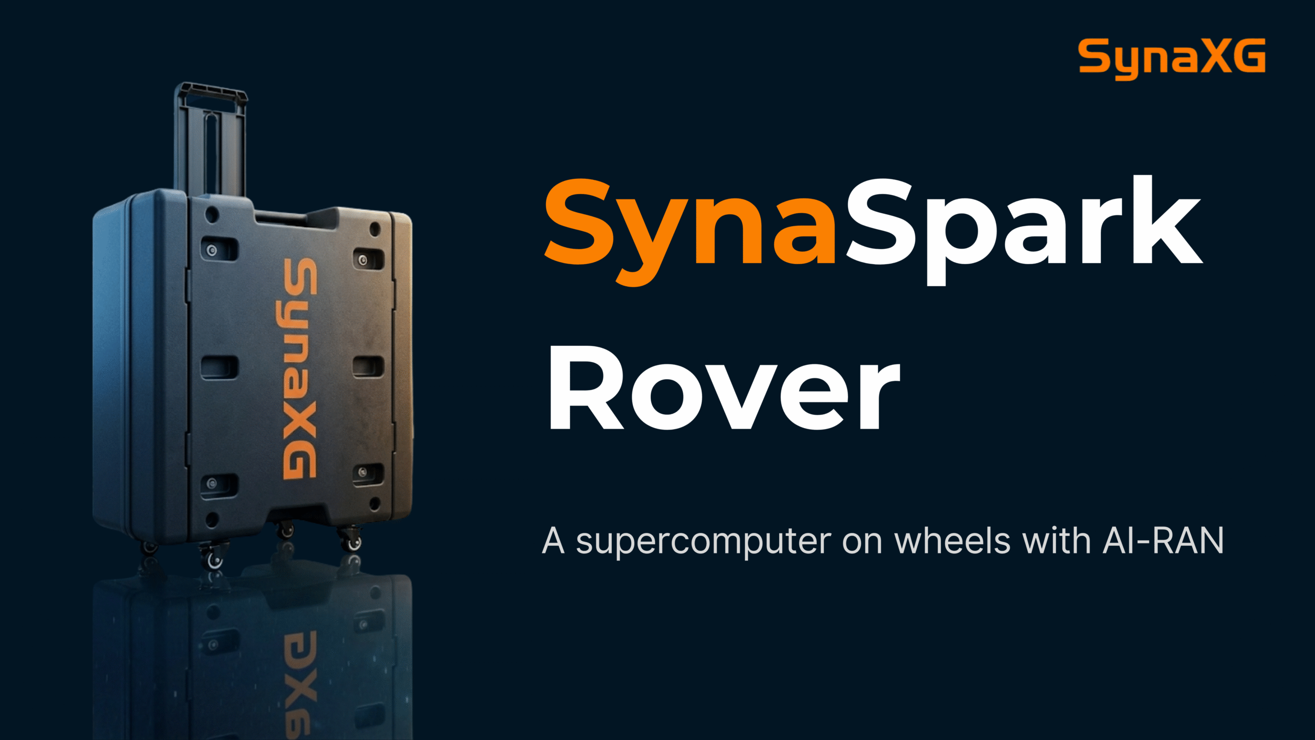 SynaSpark Rover — carrier-grade AI-RAN deployable in minutes